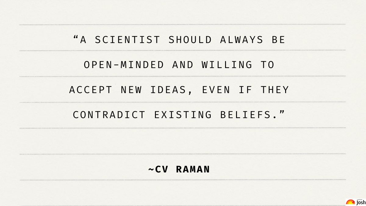 CV Raman top quotes